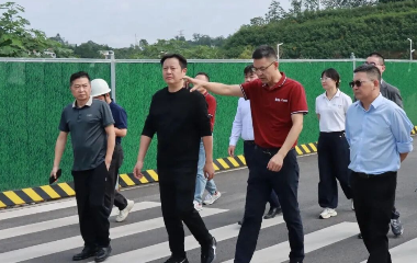 三江新区（临港经开区）党工委委员、南溪经开区管委会主任李勇率队调研远东股份宜宾智能产业园